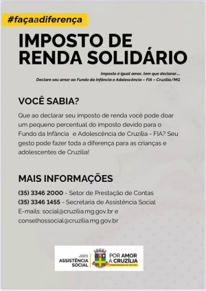 Um pequeno gesto faz a diferença 