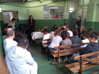 Palestra sobre Orientação Nutricional e Postural