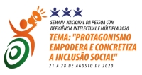Semana da Pessoa com Deficiência Intelectual e Múltipla tem início na sexta