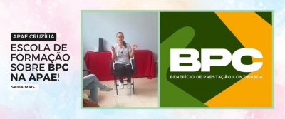 Formação sobre BPC na APAE