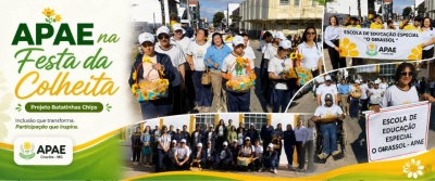 APAE de Cruzília participa da Festa da Colheita com o projeto Batatinhas Chips