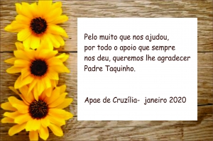 Homenagem ao Pd. Taquinho 