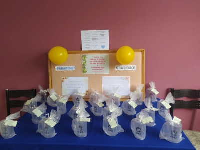 Colaboradores da APAE são homenageados com café especial 