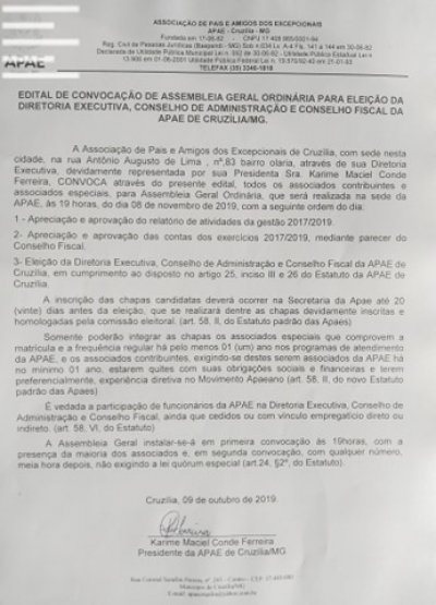 Edital de Convocação 